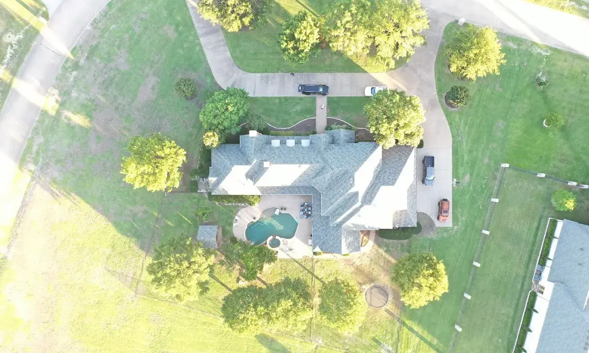 New shingle roof installation on a home in La Porte